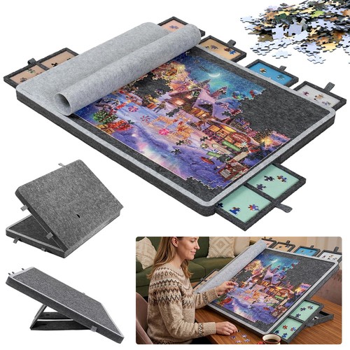 Space saving jigsaw puzzle - saving,