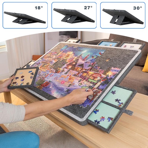 Felt jigsaw puzzle board - jigsaw,