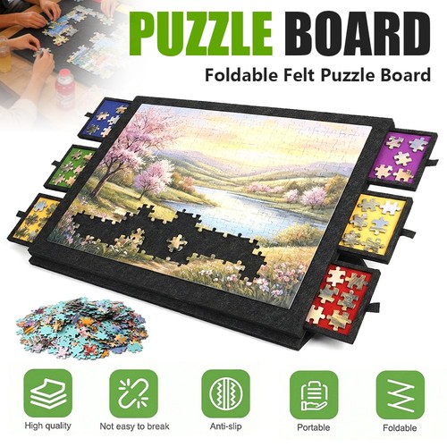 Tilting puzzle board with - board,