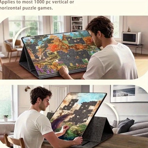 1000pcs tilting puzzle board - 1000pcs,