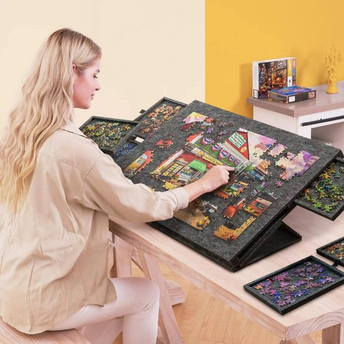1000pcs tilting puzzle board - tilting,