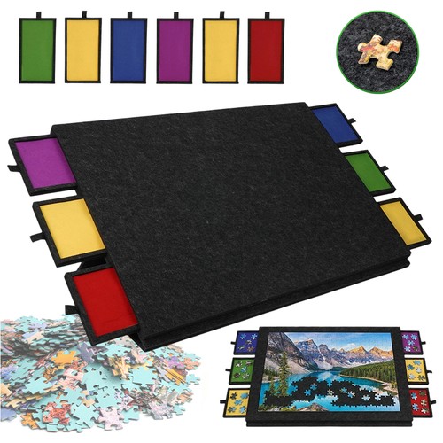 Felt puzzle platform tilting - felt,