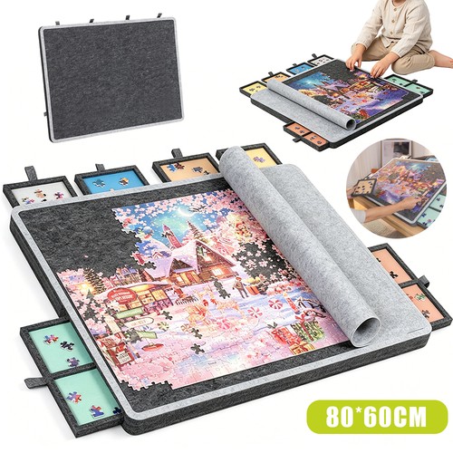 Jigsaw puzzle board with - board, 6