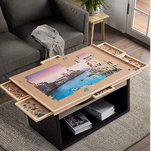 Wooden jigsaw puzzle board - jigsaw,