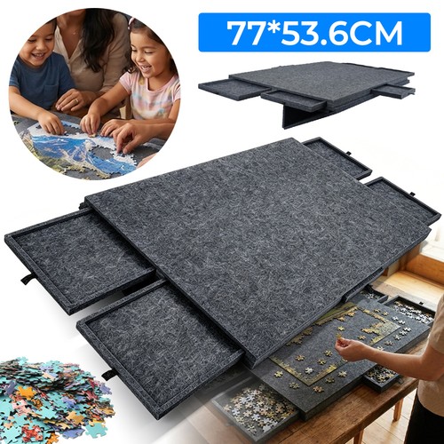 Tilting jigsaw mat felt puzzle - mat,