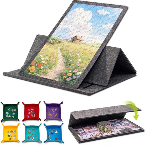 1000pcs tilting puzzle - 1000pcs, board