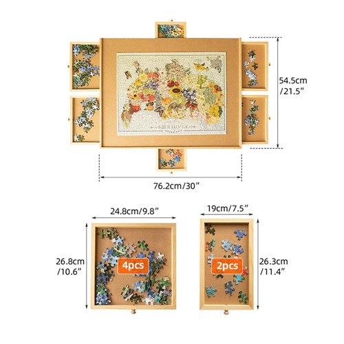 Wooden jigsaw puzzle board - wooden,